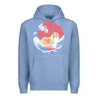 Colony Blue rough collie t  shirt rough collie gifts   ocean waves surfing rough c Premium Hoodie - linhVisuals