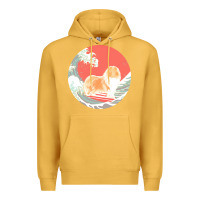 Mustard rough collie t  shirt rough collie gifts   ocean waves surfing rough c Premium Hoodie - linhVisuals