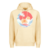 Pina Colada rough collie t  shirt rough collie gifts   ocean waves surfing rough c Premium Hoodie - linhVisuals
