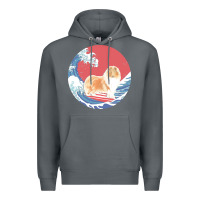 Rock rough collie t  shirt rough collie gifts   ocean waves surfing rough c Premium Hoodie - linhVisuals