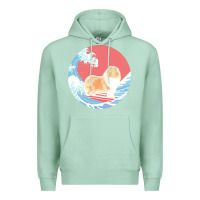 Seafoam rough collie t  shirt rough collie gifts   ocean waves surfing rough c Premium Hoodie - linhVisuals