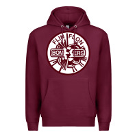 Burgundy the-flin-flon-bombers-pen Premium Hoodie - linhVisuals