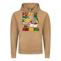 Steppin' Into Juneteenth Vintage Hoodie | Teevron
