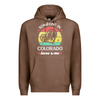 Chestnut someone in colorado loves me t  shirt someone in colorado loves me fun Premium Hoodie - linhVisuals