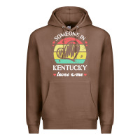 Chestnut someone in kentucky loves me t  shirt someone in kentucky loves me fun Premium Hoodie - linhVisuals