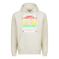 Oatmeal Heather someone in kentucky loves me t  shirt someone in kentucky loves me fun Premium Hoodie - linhVisuals