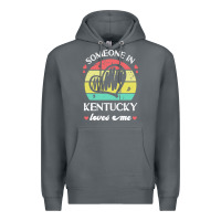 Rock someone in kentucky loves me t  shirt someone in kentucky loves me fun Premium Hoodie - linhVisuals