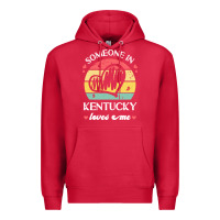 Cardinal someone in kentucky loves me t  shirt someone in kentucky loves me fun Premium Hoodie - linhVisuals