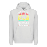 Dove Grey someone in kentucky loves me t  shirt someone in kentucky loves me fun Premium Hoodie - linhVisuals