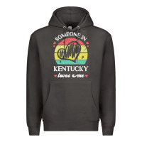 Smoke someone in kentucky loves me t  shirt someone in kentucky loves me fun Premium Hoodie - linhVisuals