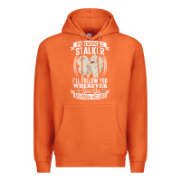 Carrot great pyrenees stalker great pyrenees gifts great pyrenees t shirt Premium Hoodie - linhVisuals