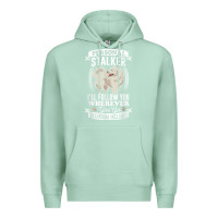 Seafoam great pyrenees stalker great pyrenees gifts great pyrenees t shirt Premium Hoodie - linhVisuals