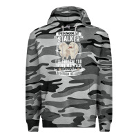 Slate Camo great pyrenees stalker great pyrenees gifts great pyrenees t shirt Premium Hoodie - linhVisuals