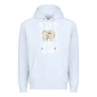 White great pyrenees stalker great pyrenees gifts great pyrenees t shirt Premium Hoodie - linhVisuals