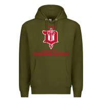 Army Green the-dubuque-fighting-saints-pen Premium Hoodie - linhVisuals