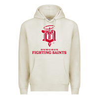 Oatmeal Heather the-dubuque-fighting-saints-pen Premium Hoodie - linhVisuals