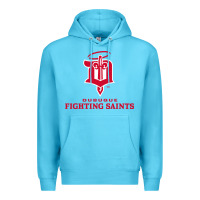 Ocean Blue the-dubuque-fighting-saints-pen Premium Hoodie - linhVisuals