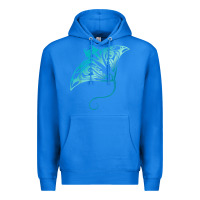 True Royal hawaii tribal manta ray hawaiian shirt shark lover t shirt Premium Hoodie - linhVisuals