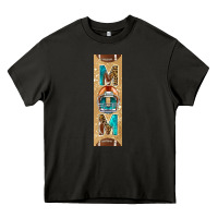 Asphalt american football with leopard pen wraps Heavy Core Tee - BundleAndBundleShop