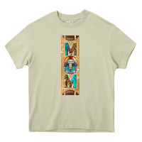 Mossy american football with leopard pen wraps Heavy Core Tee - BundleAndBundleShop
