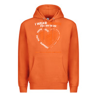 Carrot i wear orange for my mom ms multiple sclerosis awareness t shirt Premium Hoodie - linhVisuals