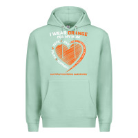 Seafoam i wear orange for my mom ms multiple sclerosis awareness t shirt Premium Hoodie - linhVisuals