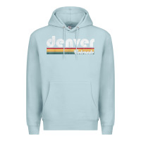 Blue Mist denver colorado vintage 70's 80's retro style men women t shirt Premium Hoodie - linhVisuals