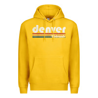 Lemon denver colorado vintage 70's 80's retro style men women t shirt Premium Hoodie - linhVisuals