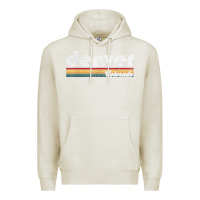 Oatmeal Heather denver colorado vintage 70's 80's retro style men women t shirt Premium Hoodie - linhVisuals