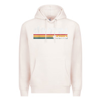 Pale Pink denver colorado vintage 70's 80's retro style men women t shirt Premium Hoodie - linhVisuals