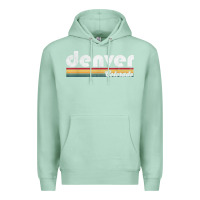 Seafoam denver colorado vintage 70's 80's retro style men women t shirt Premium Hoodie - linhVisuals