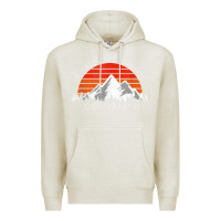 Oatmeal Heather retro vintage steamboat springs colorado distressed t shirt Premium Hoodie - linhVisuals