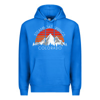 True Royal retro vintage steamboat springs colorado distressed t shirt Premium Hoodie - linhVisuals