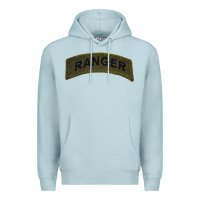 Blue Mist army ranger tab subdued infantry grunt pullover hoodie Premium Hoodie - linhVisuals