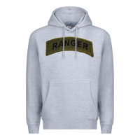 Heather Grey army ranger tab subdued infantry grunt pullover hoodie Premium Hoodie - linhVisuals
