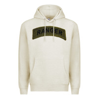 Oatmeal Heather army ranger tab subdued infantry grunt pullover hoodie Premium Hoodie - linhVisuals