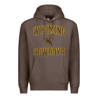 Coffee kids wyoming cowboys apparel gameday arch over cowboys t shirt Premium Hoodie - linhVisuals