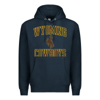 Navy kids wyoming cowboys apparel gameday arch over cowboys t shirt Premium Hoodie - linhVisuals