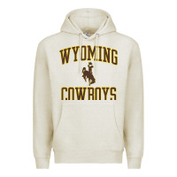 Oatmeal Heather kids wyoming cowboys apparel gameday arch over cowboys t shirt Premium Hoodie - linhVisuals