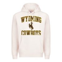Pale Pink kids wyoming cowboys apparel gameday arch over cowboys t shirt Premium Hoodie - linhVisuals
