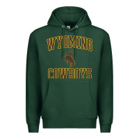 Sports Green kids wyoming cowboys apparel gameday arch over cowboys t shirt Premium Hoodie - linhVisuals