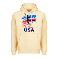 Pina Colada ice skating dance support the team tshirt usa flag t shirt Premium Hoodie - linhVisuals