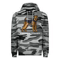 Slate Camo airedale terrier crazy dog lover sweatshirt Premium Hoodie - linhVisuals