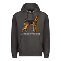 Airedale Terrier Crazy Dog Lover Sweatshirt Premium Hoodie | Teevron