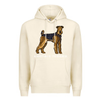 Tofu airedale terrier crazy dog lover sweatshirt Premium Hoodie - linhVisuals