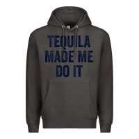 Smoke womens tequila made me do it tank tops for women summer drinking tank Premium Hoodie - linhVisuals