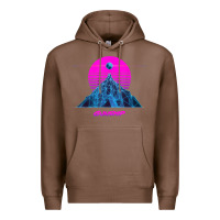 Chestnut pink sun   official gunship t shirt Premium Hoodie - linhVisuals