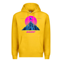 Lemon pink sun   official gunship t shirt Premium Hoodie - linhVisuals