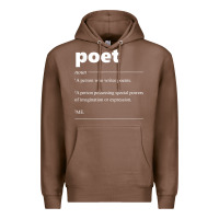 Chestnut poet definition funny for poet drama poetry poems t shirt Premium Hoodie - linhVisuals