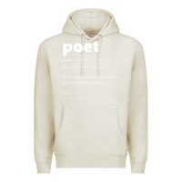 Oatmeal Heather poet definition funny for poet drama poetry poems t shirt Premium Hoodie - linhVisuals